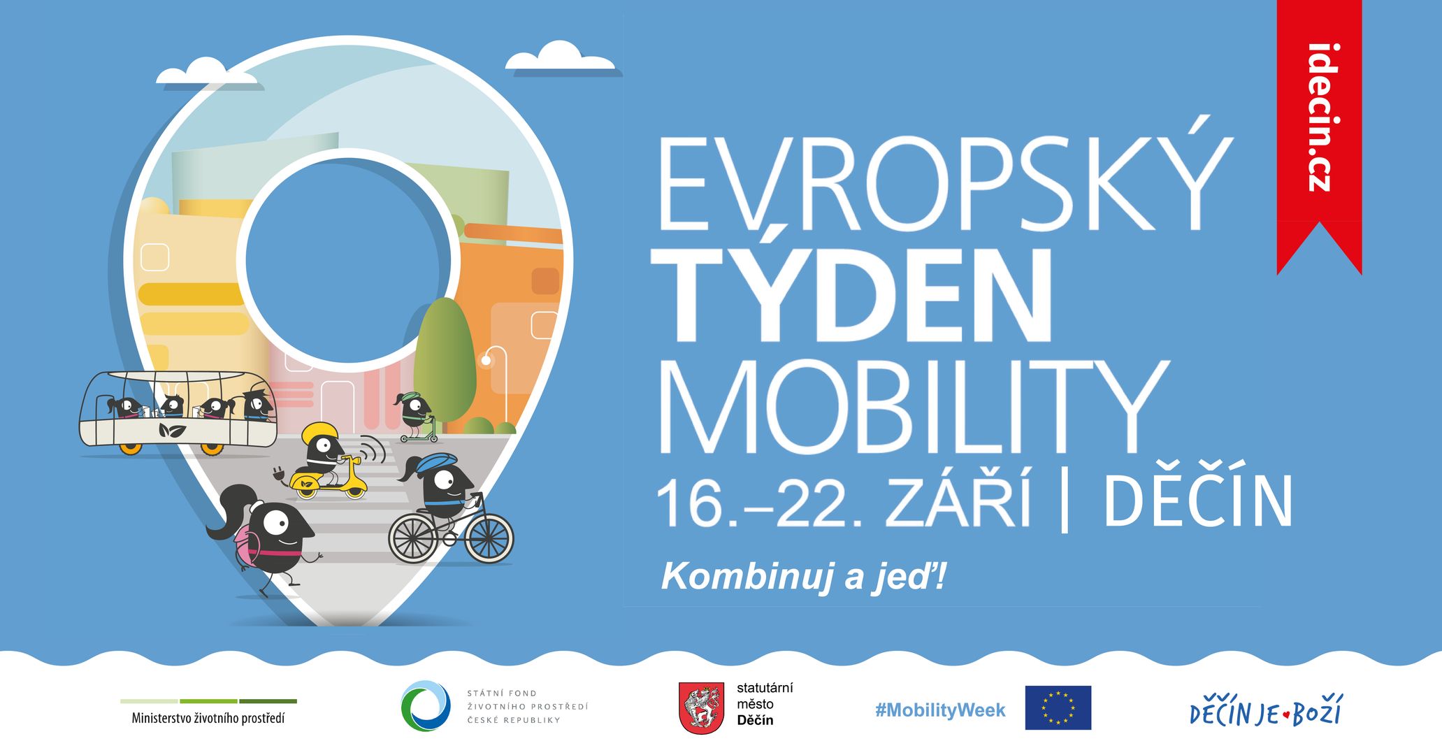 Evropský týden mobility v Děčíně 2025